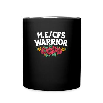 ME CFS - Tasse einfarbig - Schwarz - Vorne