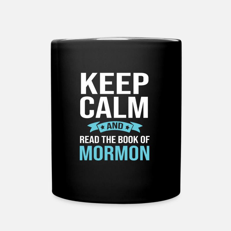 Mormonen - Tasse einfarbig - Schwarz