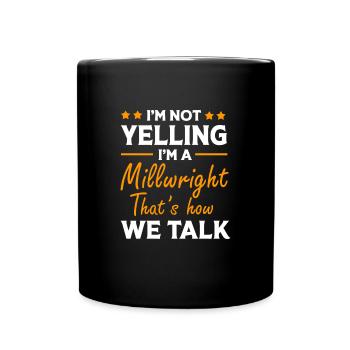 Serrurier Mécanicien CNC Génie mécanique - Mug uni - noir - Devant