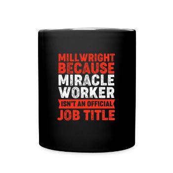 Mécanique Génie mécanique Ajusteur CNC - Mug uni - noir - Devant