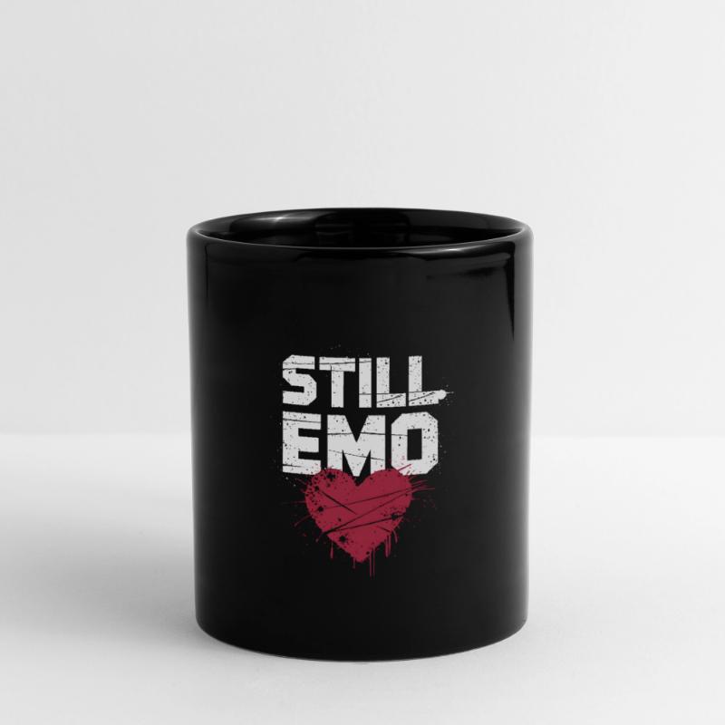 Still Emo! Emo Goth Alternative Tasse einfarbig