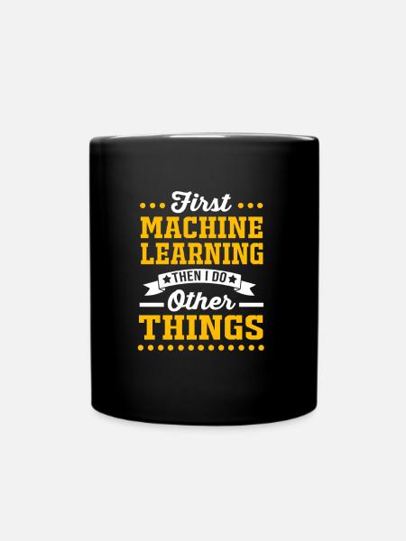Programmierer Coder GPT - Enfärgad mugg - svart