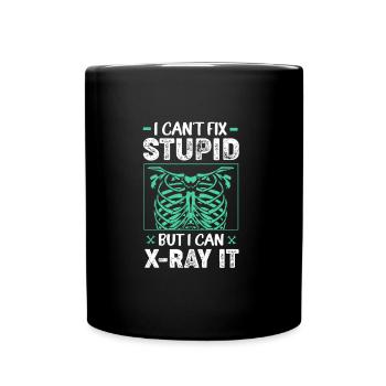MRI Radiologist Radiology Rad Tech X-ray - Full Colour Mug - black - Front