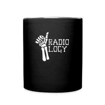 MRT Radiologe Radiologie Rad Tech Röntgen - Tasse einfarbig - Schwarz - Vorne