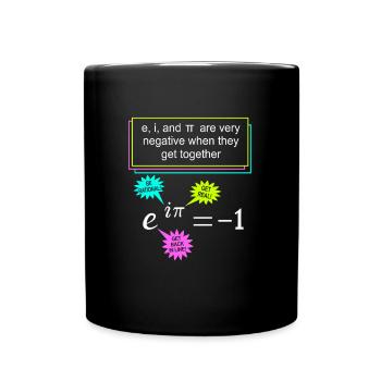 Mathematiker Mathe mathematisch Mathematik - Tasse einfarbig - Schwarz - Vorne