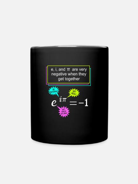 Matematica Matematica Matematica - Tazza monocolore - nero