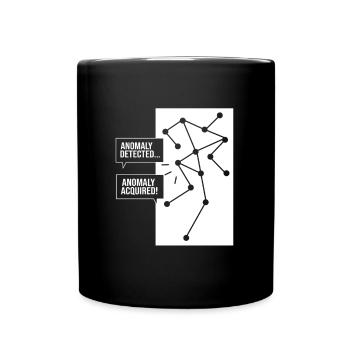 Paranormal Fantôme Fantôme Fantôme Effrayant - Mug uni - noir - Devant