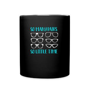 Opticien Ophtalmologiste Optique - Mug uni - noir - Devant