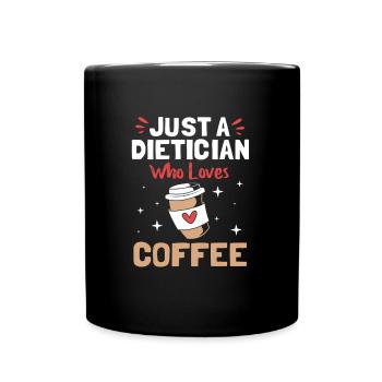 Dietician Diet Coffee - Full Colour Mug - black - Front
