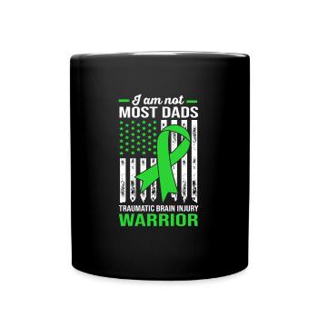 Car accident Traumatic brain injury Traumatic brain injury - Full Colour Mug - black - Front