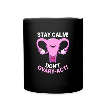 Obgyny Obstetrics Midwife - Full Colour Mug - black - Front