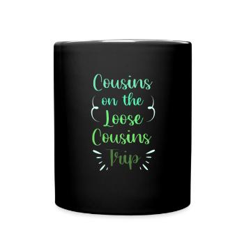 Cousin - Tasse einfarbig - Schwarz - Vorne