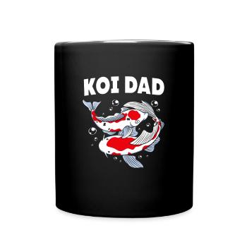 Koi Fish Koi Carpe Koi Koi Koi Koi Koi Koi - Mug uni - noir - Devant