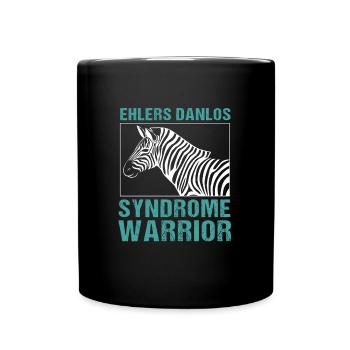 Ehlers-Danlos syndrome EDS HSD - Full Colour Mug - black - Front