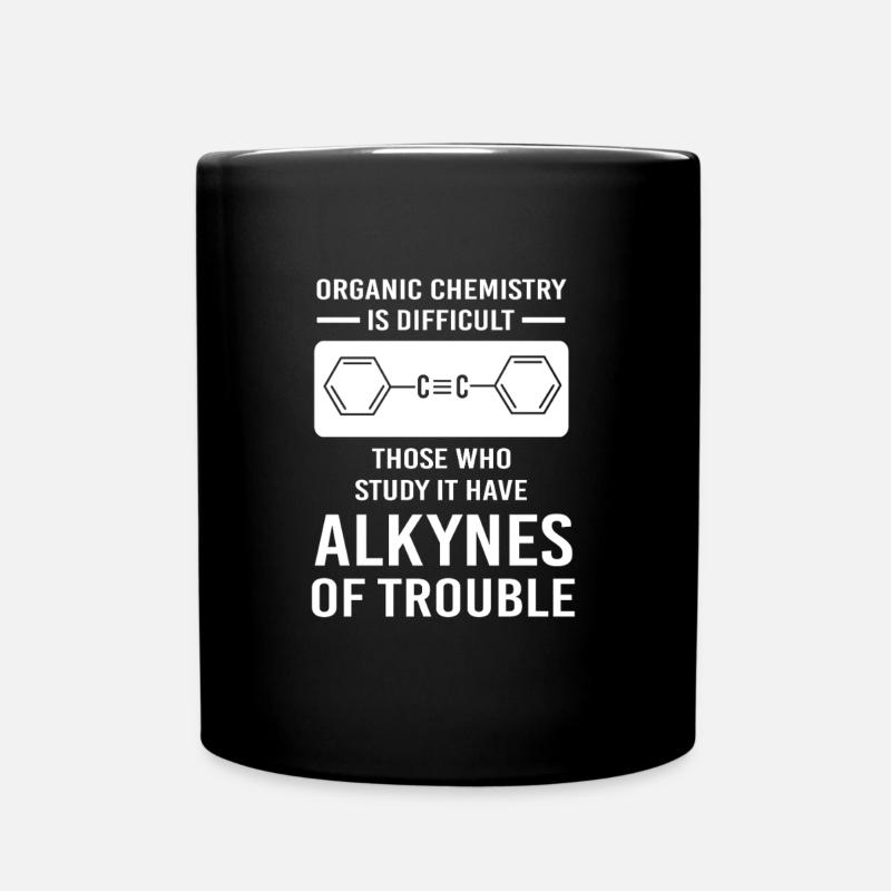 Strukturformel Chemie Wissenschaft Physik Labor - Tasse einfarbig - Schwarz