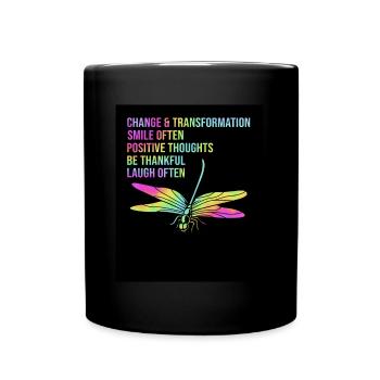 Workaholic - Tasse einfarbig - Schwarz - Vorne