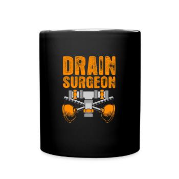 Plumber - Full Colour Mug - black - Front