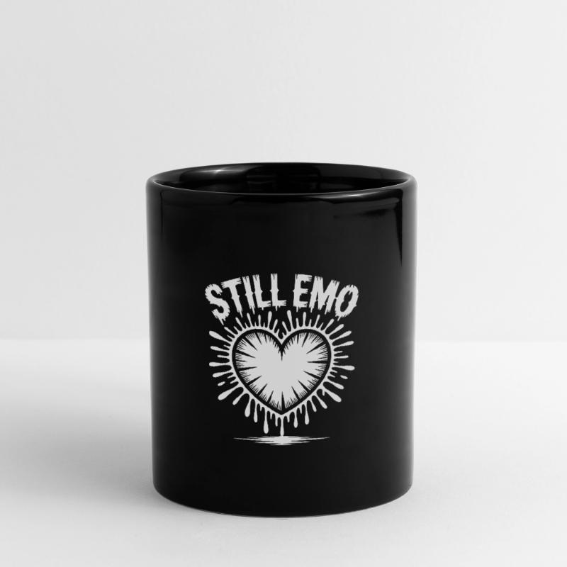 Immernoch Emo! Goth Emo Alternativ Aesthetic Tasse einfarbig