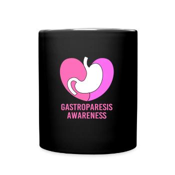 Gastroparésie - Mug uni - noir - Devant