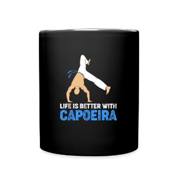 Capoeira - Mug uni - noir - Devant