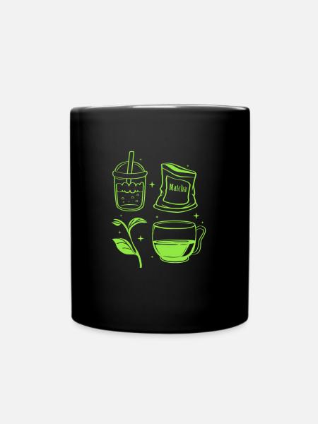 Matcha - Tasse einfarbig - Schwarz