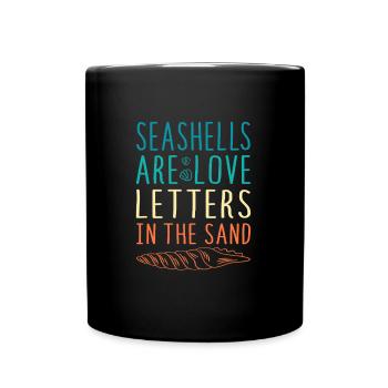 Coque collectrice d’obus - Mug uni - noir - Devant