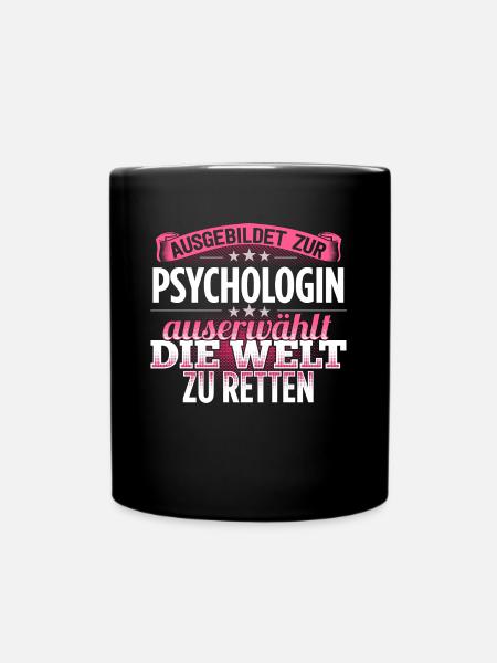 PSYCHOLOGIN - Die Auserwählte - Tasse einfarbig - Schwarz