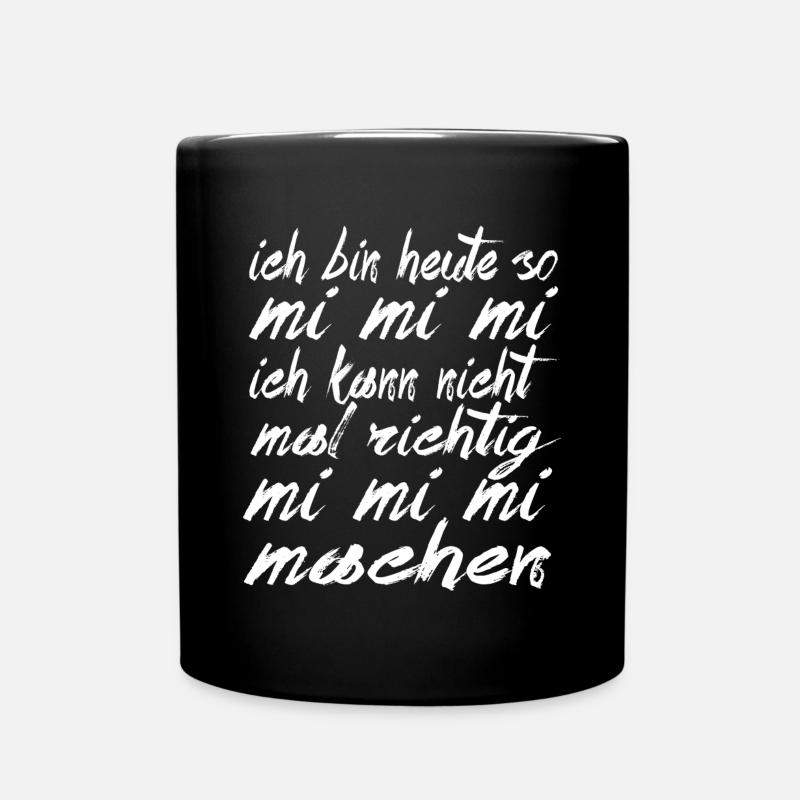 Extrem MIMIMI [white] - Tasse einfarbig - Schwarz