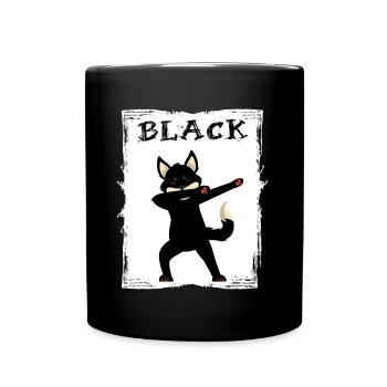 black fox tolerance equality black - Full Colour Mug - black - Front