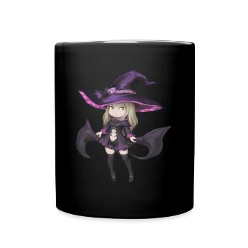 Halloween-Zauberinnen der Unterwelt - Tasse einfarbig - Schwarz - Vorne