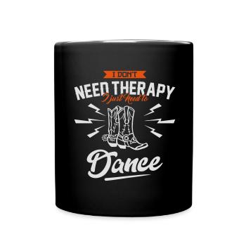 I Need to dance - Mug uni - noir - Devant