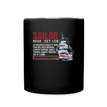 Sailor Defenders Of Freedom - Mug uni - noir - Devant