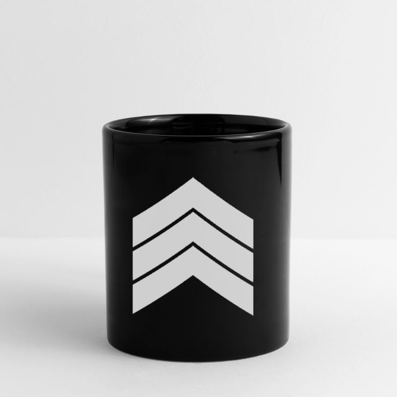 three white arrows Full Colour Mug