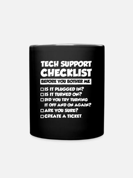 Programmierer - Tasse einfarbig - Schwarz