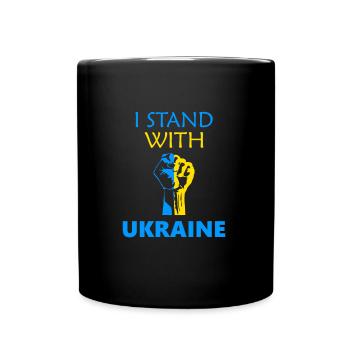 Ukraine - Full Colour Mug - black - Front