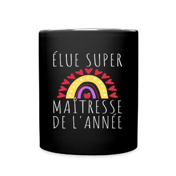 Super maitresse humour maîtresse cadeau - Mug uni - noir - Devant
