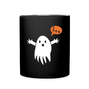 Halloween | Saison effrayante - Mug uni - noir - Devant