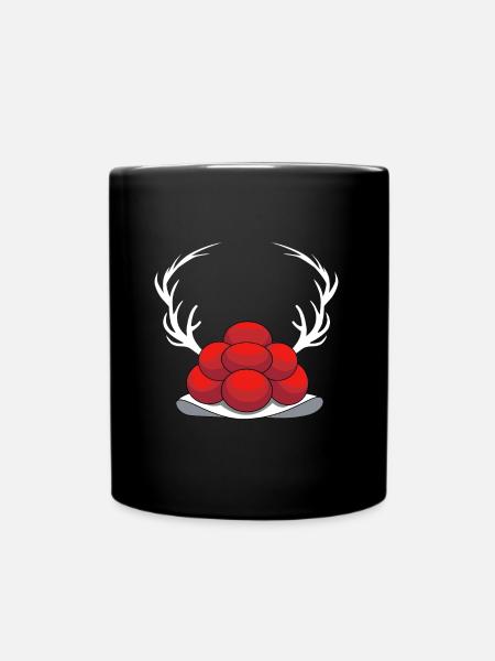 Bollenhut Schwarzwald Schwarzwaldmädel - Tasse einfarbig - Schwarz