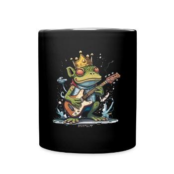 Frog Rocker - Full Colour Mug - black - Front
