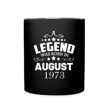 Une légende est née en août 1973 - Mug uni - noir - Devant