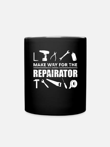 Reperator - Tasse einfarbig - Schwarz