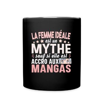 Manga Anime Japon Japonais Otaku Weeb Merch Humour - Mug uni - noir - Devant