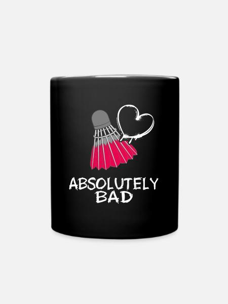 Badminton Badminton, Joueurs de badminton de Crossminton - Mug uni - noir