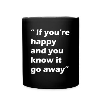 Funny Saying - Full Colour Mug - black - Front