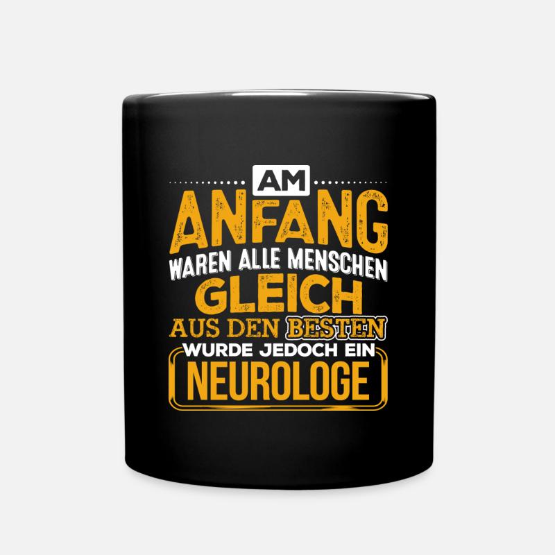 NEUROLOGE - Der Beste - Tasse einfarbig - Schwarz