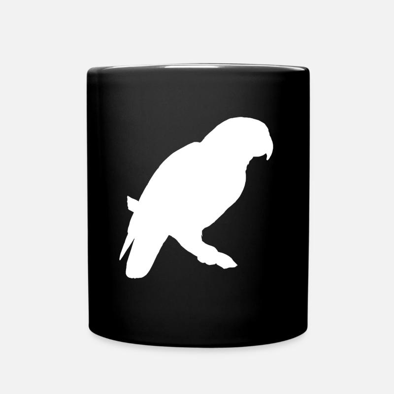 parrot - Full Colour Mug - black