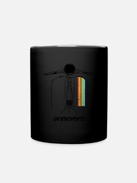 Motorroller Roller Primavera - Tasse einfarbig - Schwarz
