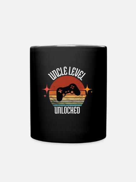 UNCLE LEVEL UNLOCKED - Mug uni - noir