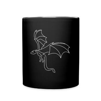 Dragon - Mug uni - noir - Devant