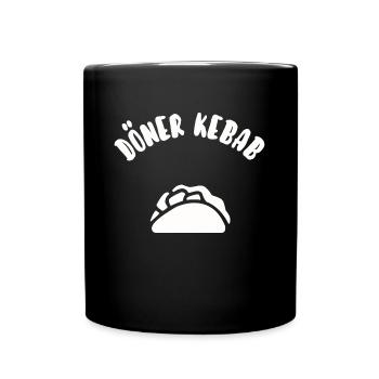 Doner kebab - Mug uni - noir - Devant